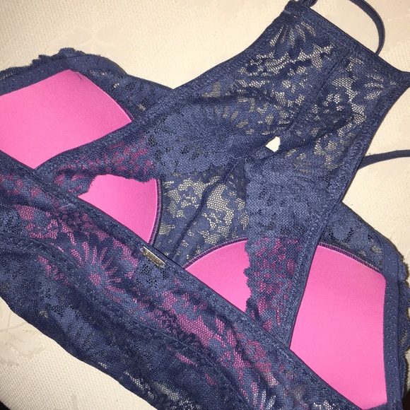 Victoria secrets pink XS Lace bralette - Picture 4 of 5